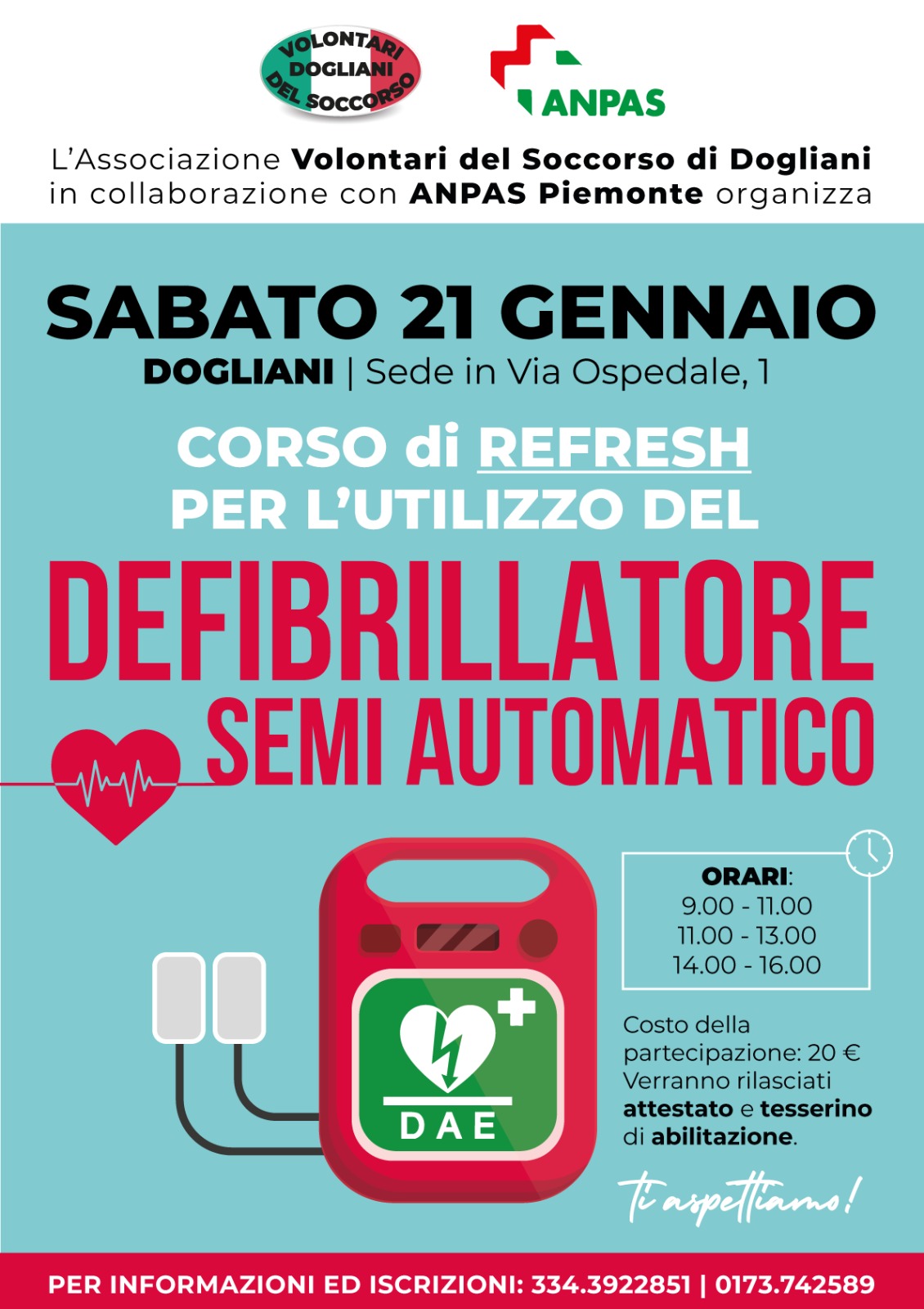 Corso Defibrillatore